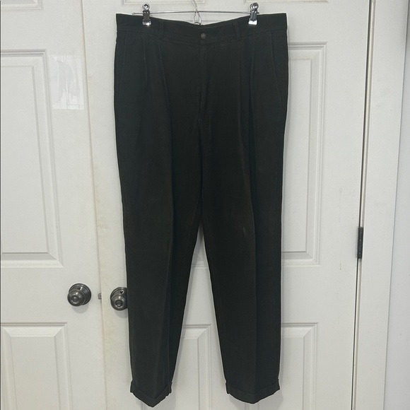 Claiborne Men's Dress Pants size 3630 Olive green super soft - Picture 1 of 6